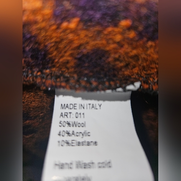 Lola Made In Italy Shawl Collar Sweater - Picture 3 of 3